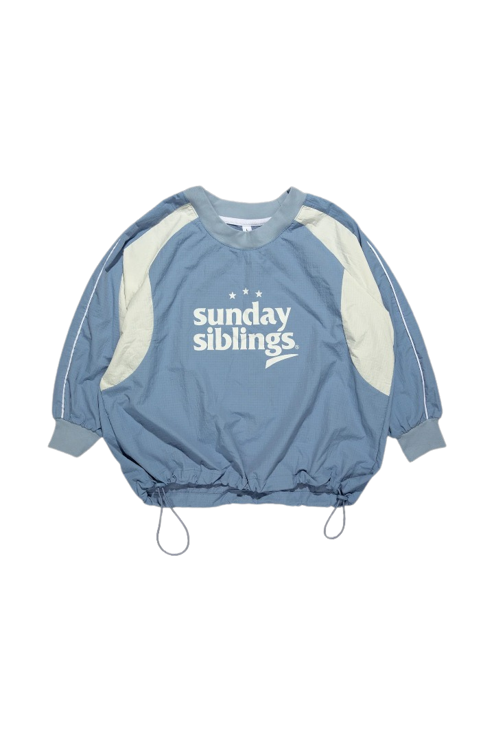 Sunday Siblings - Racer Windbreaker / blue