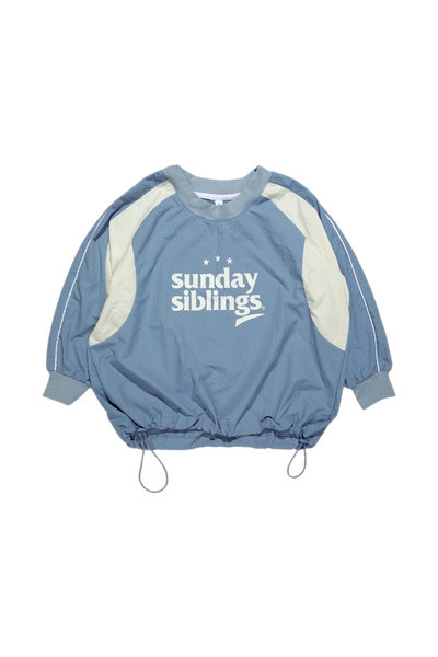 Sunday Siblings - Racer Windbreaker / blue