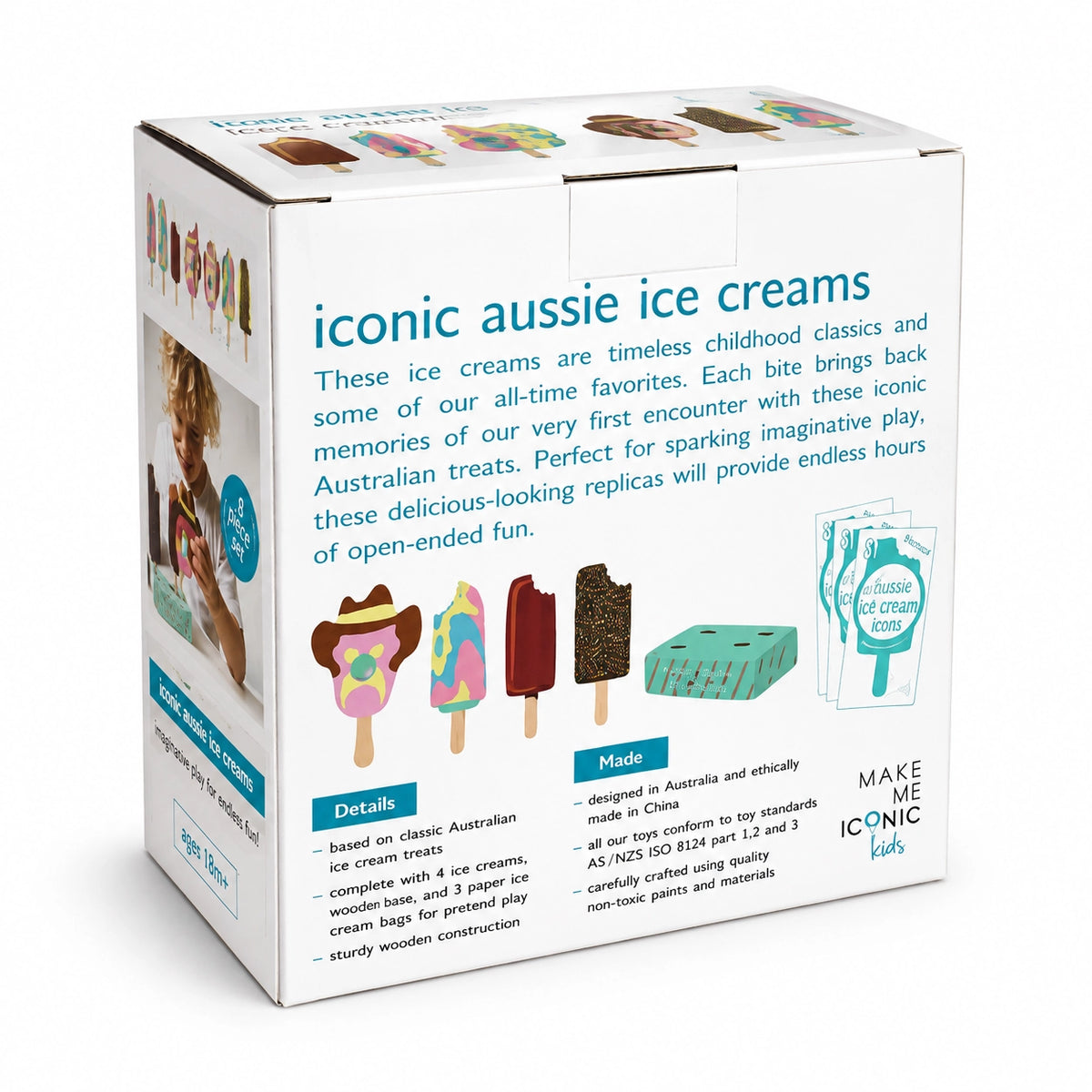 Make Me Iconic - Wooden Toy / Iconic Australian Ice Creams