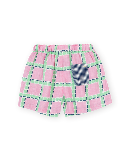 Goldie & Ace - Apple Check Shorts