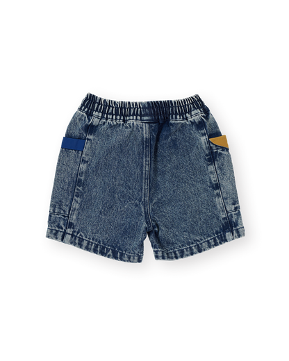 Goldie & Ace - Colour Block Vintage Denim Shorts
