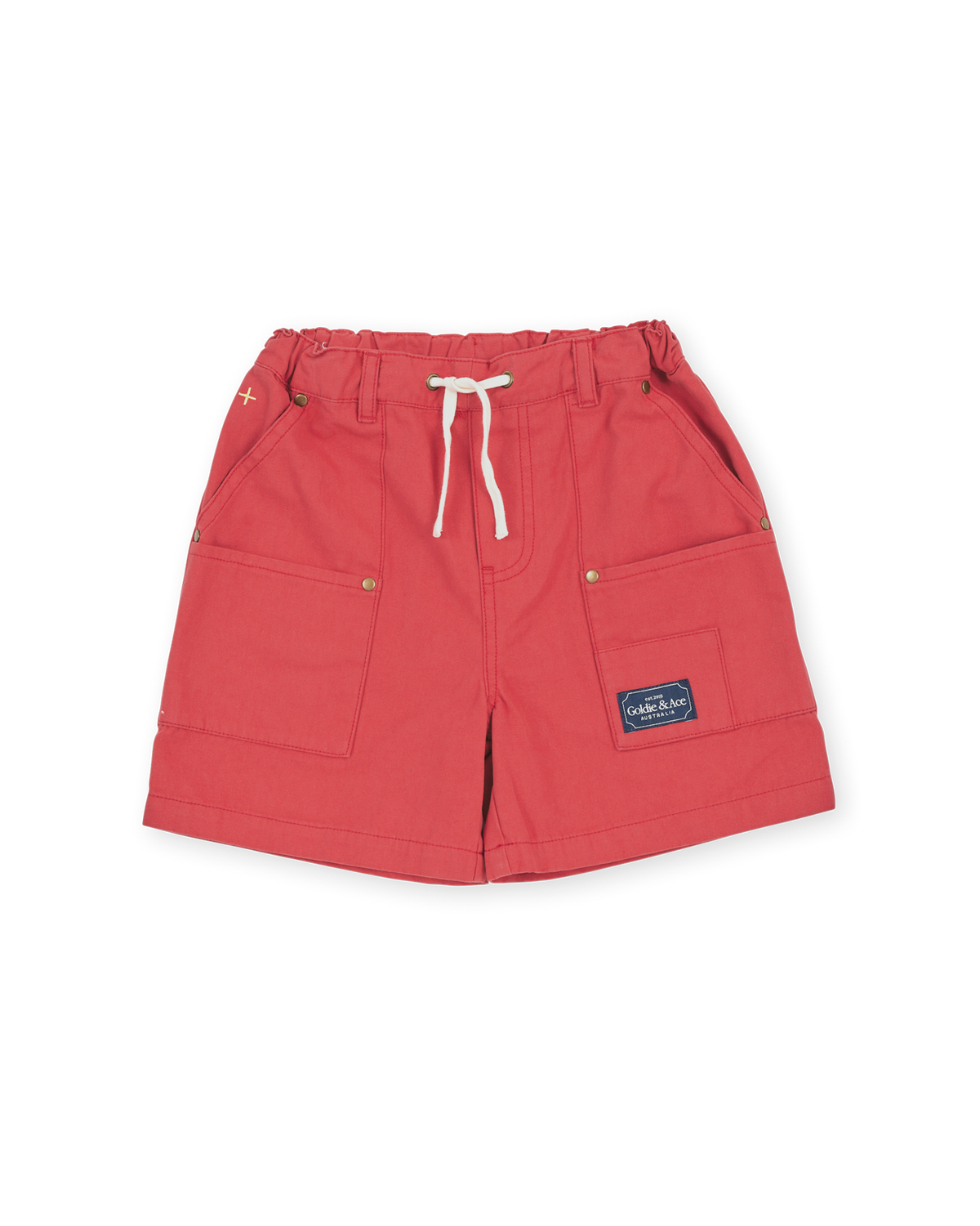 Goldie & Ace - Carpenter Shorts / Red