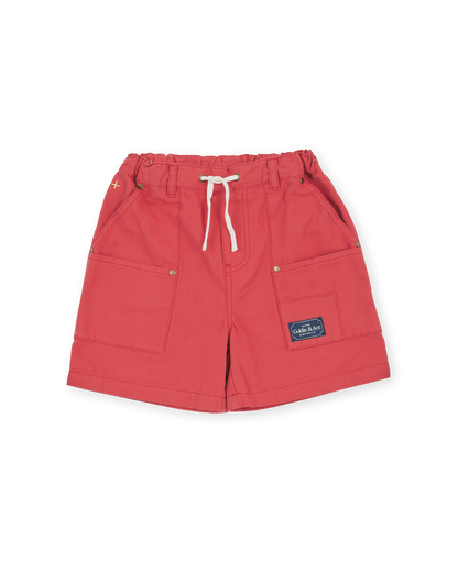 Goldie & Ace - Carpenter Shorts / Red