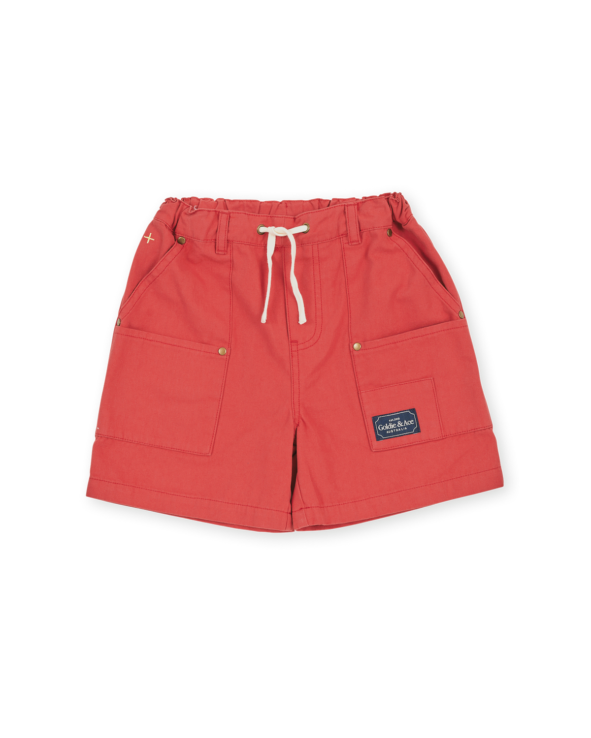 Goldie & Ace - Carpenter Shorts / Red