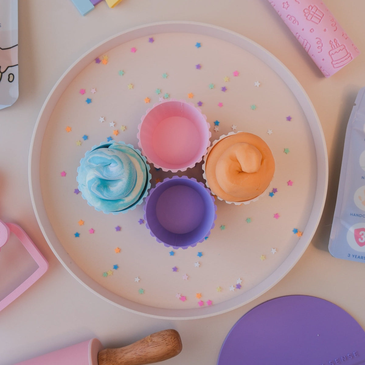 Play Sense - Eco Cupcake Holders / Set of 4