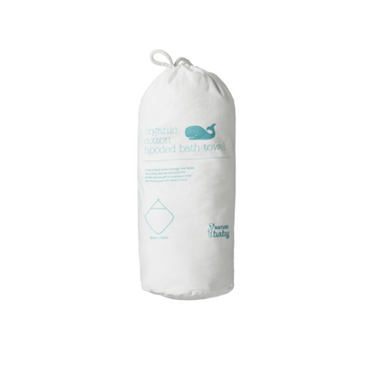 Nature Baby - Organic Cotton Hooded Bath Towel