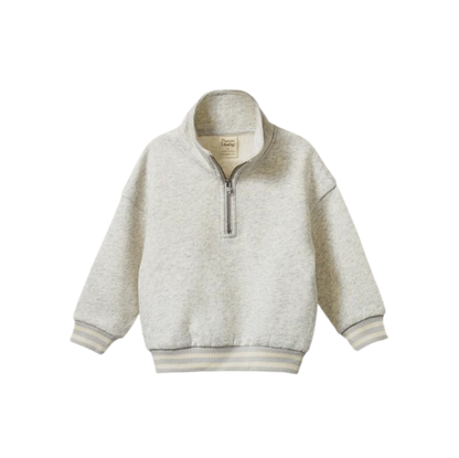 Nature Baby - Camper Sweatshirt / Light Grey Marl