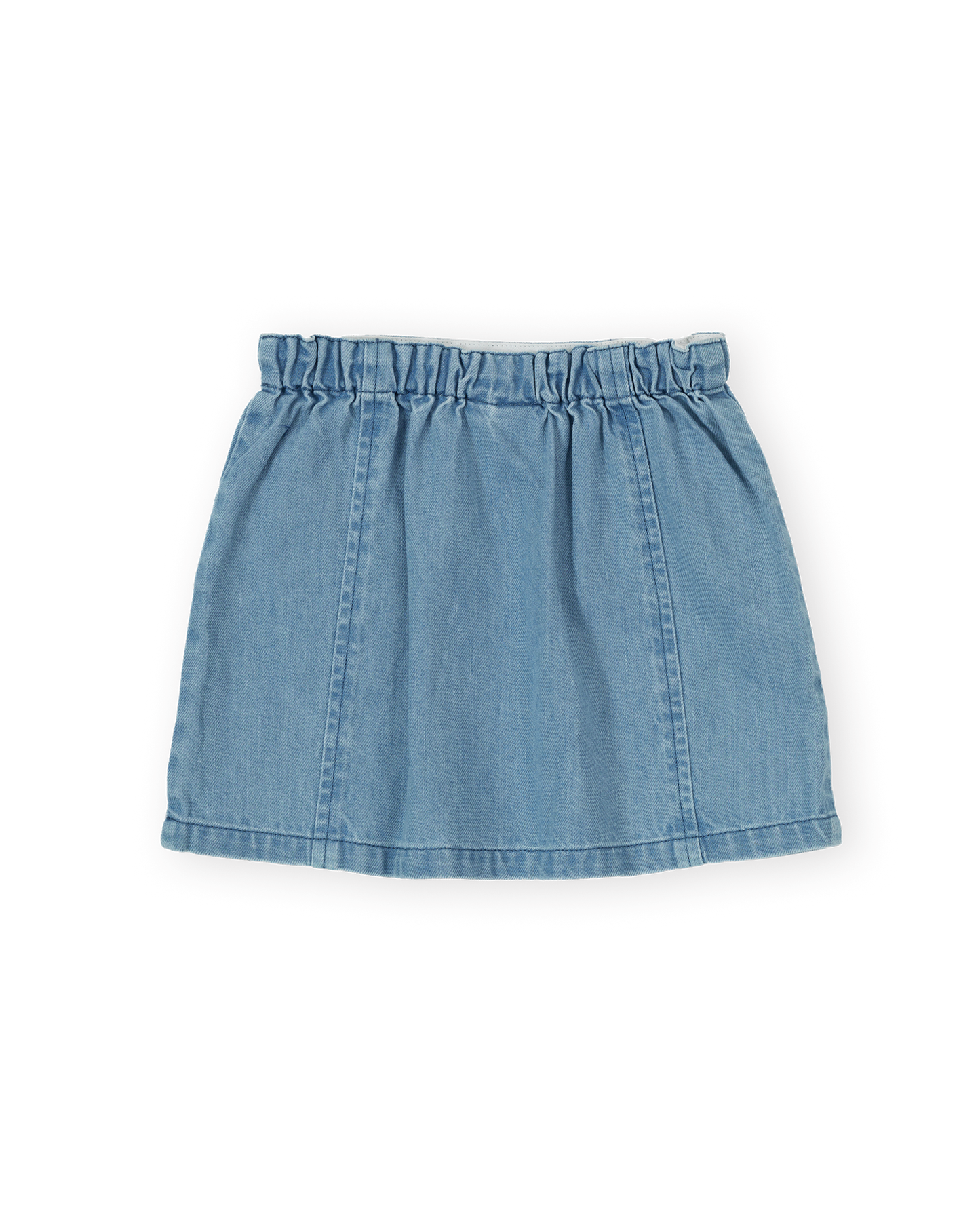 Goldie & Ace - Chambray Skirt / Wild Strawberry
