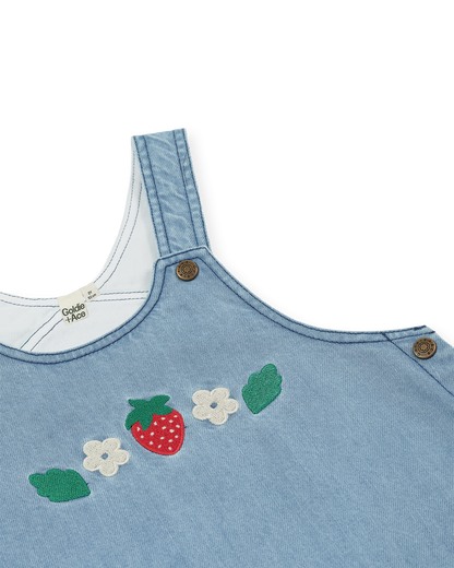 Goldie & Ace - Wild Strawberry Pinafore Dress