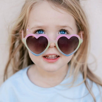 Frankie Ray Sunglasses - Heart / Rainbow (3Y+)