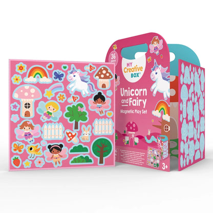 My Creative Box - Unicorn and Fairy Magnetic Play Set