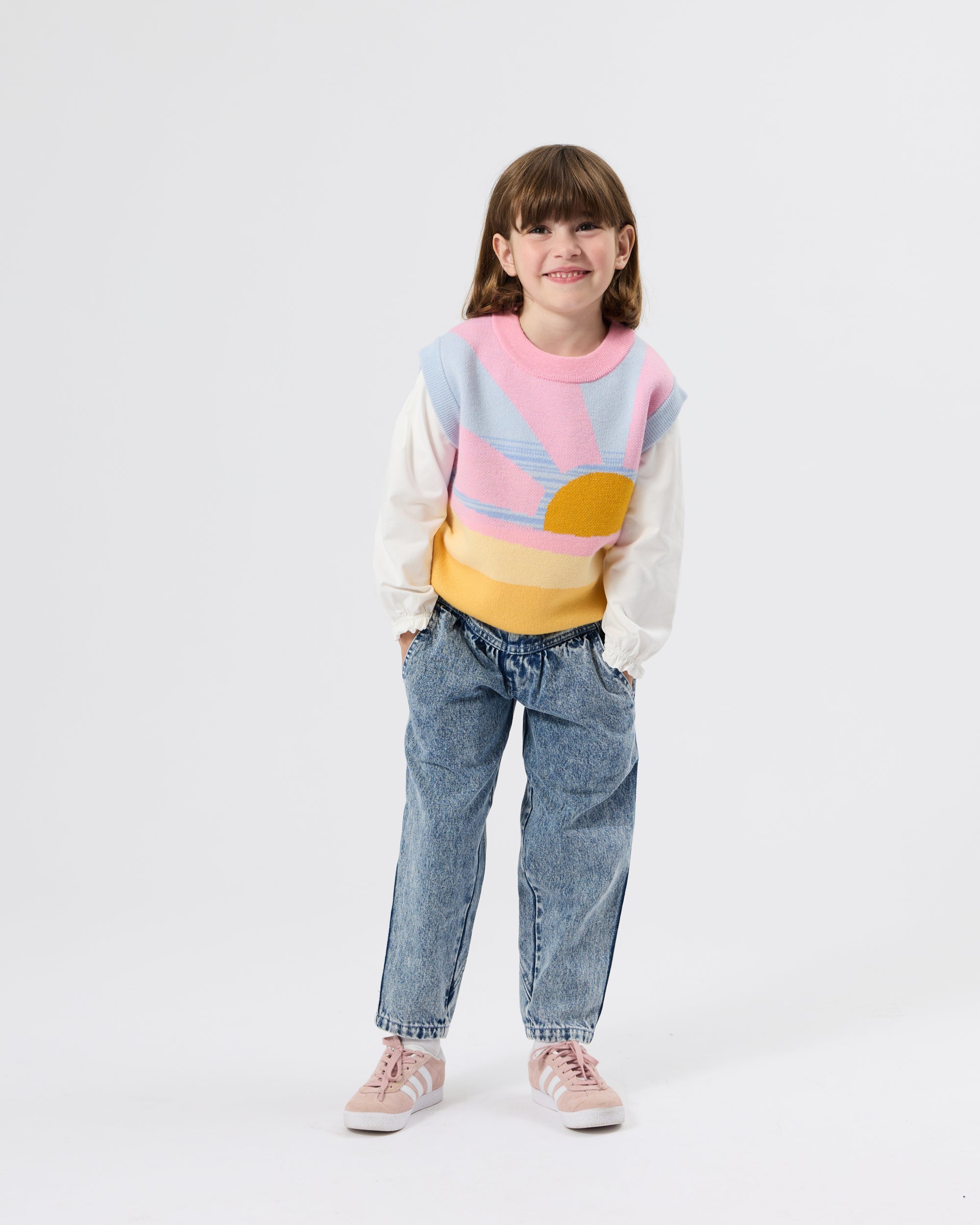 Goldie & Ace - Knit Vest / Sunrise