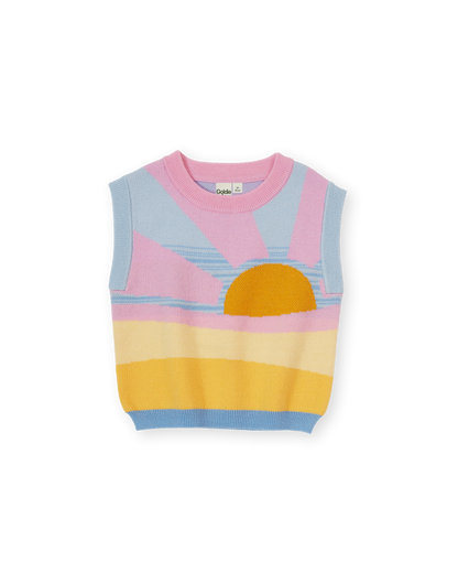Goldie & Ace - Knit Vest / Sunrise