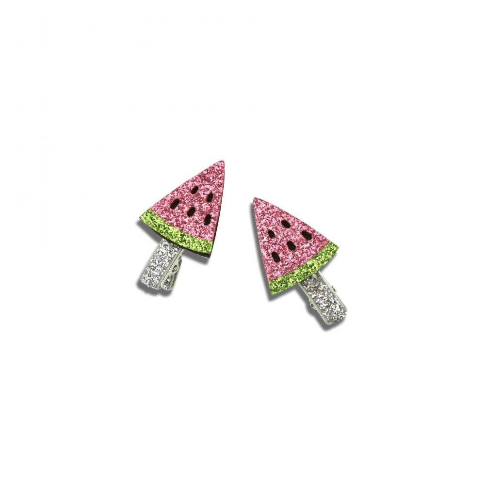 Milk & Soda - Mini Glitter Fruit Hair Clip