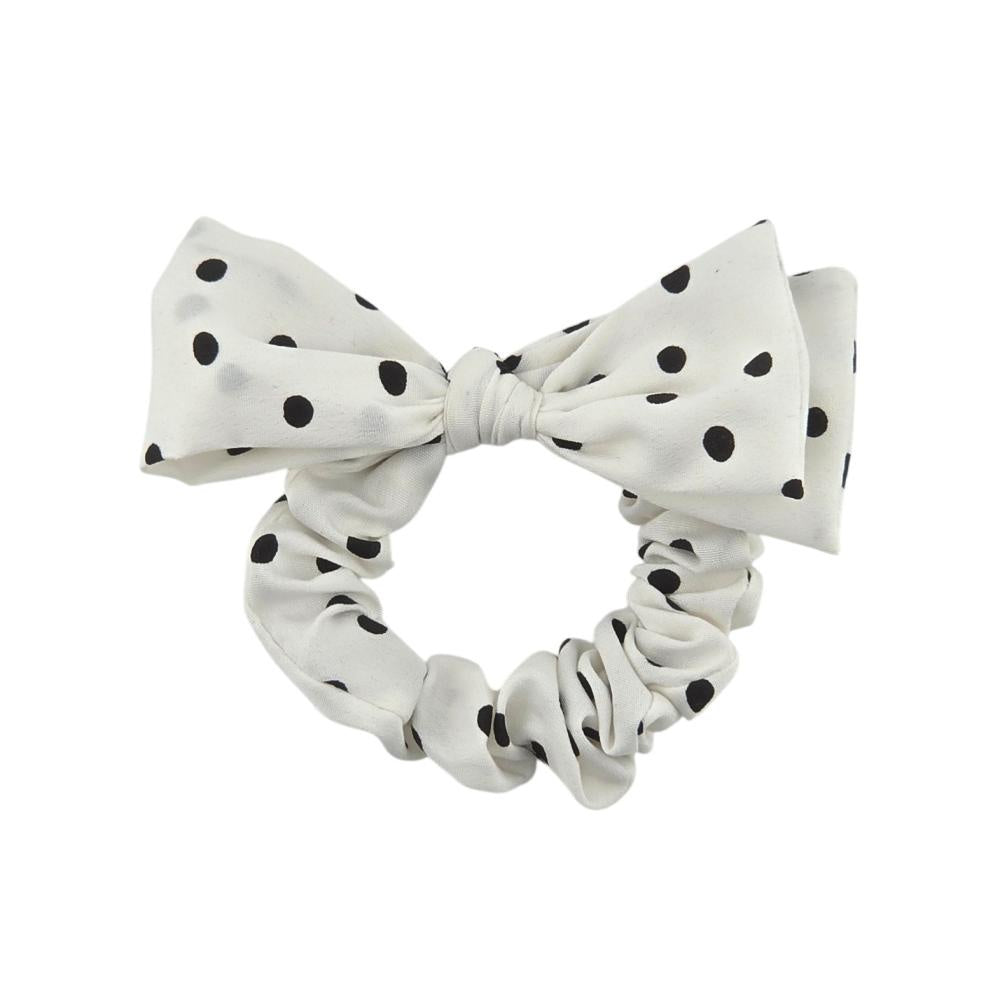 Milk & Soda - Rhae Scrunchie / White