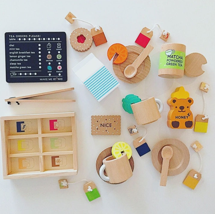 Make Me Iconic - Wooden Toy / Iconic Tea Set Extension Kit