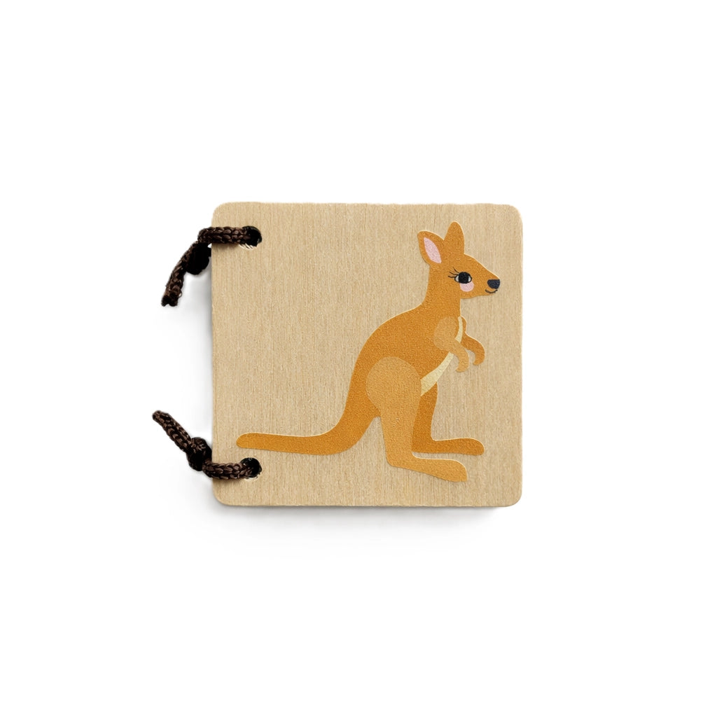 Make Me Iconic - Wooden Toy - Loose Change Mini Book / Australian Animals