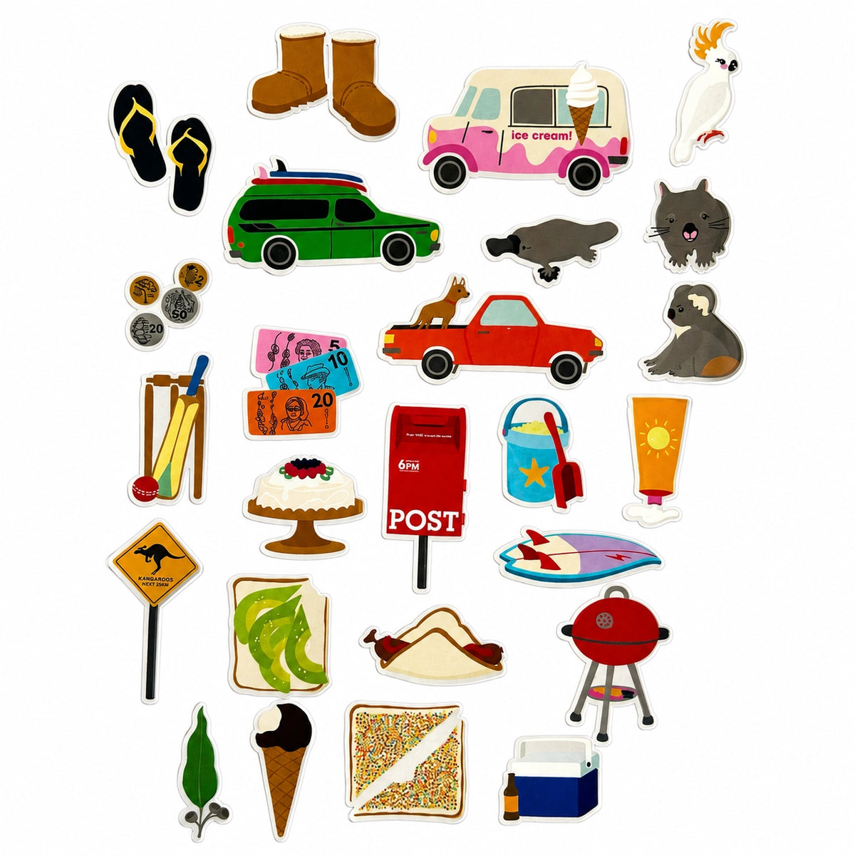 Make Me Iconic - Stickers / Iconic Aussie Icons