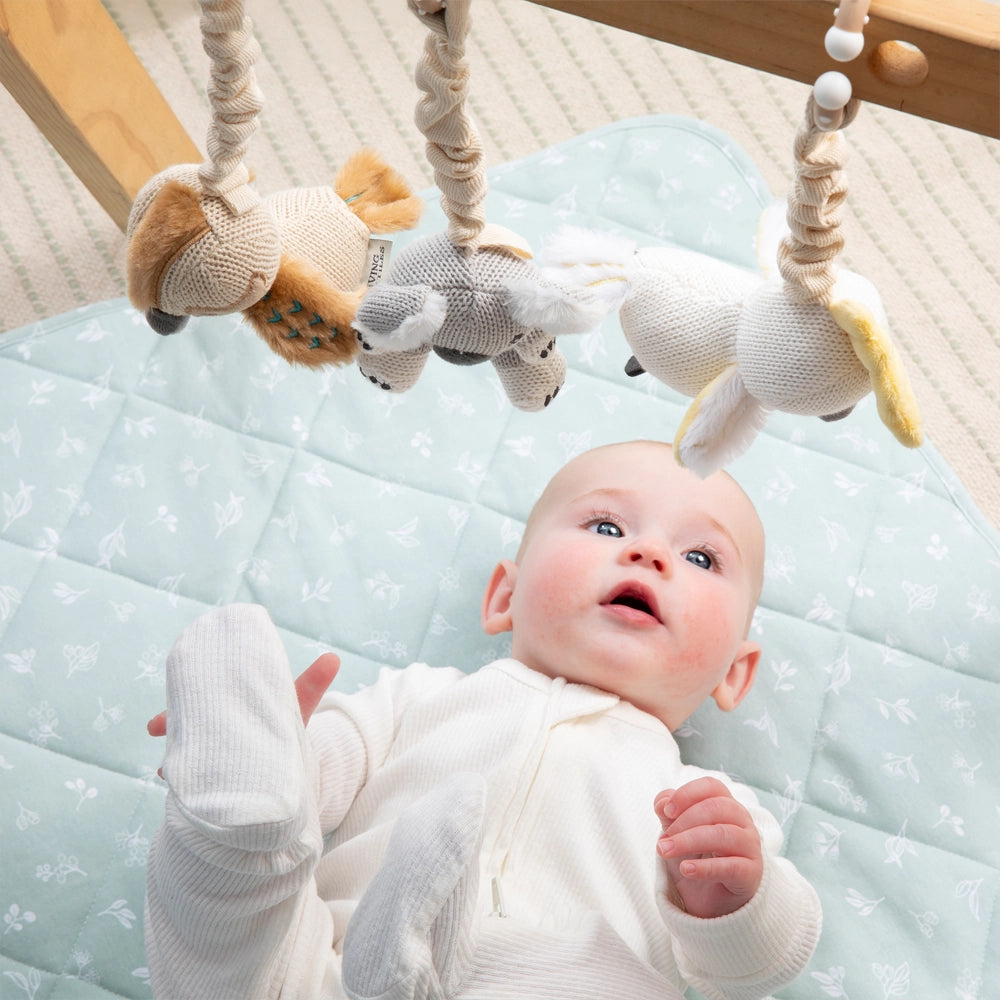 Living Textiles - 2pk Stroller Toy / Kangaroo & Kookaburra