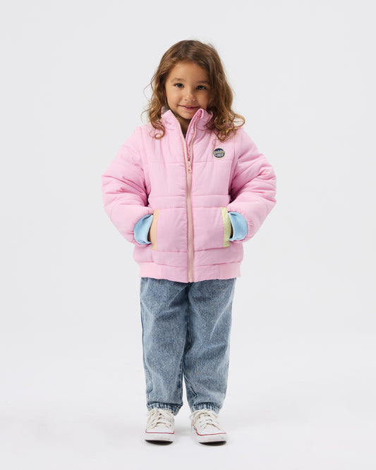 Goldie & Ace - Stevie Sunrise Parka Jacket / Vest Pastel