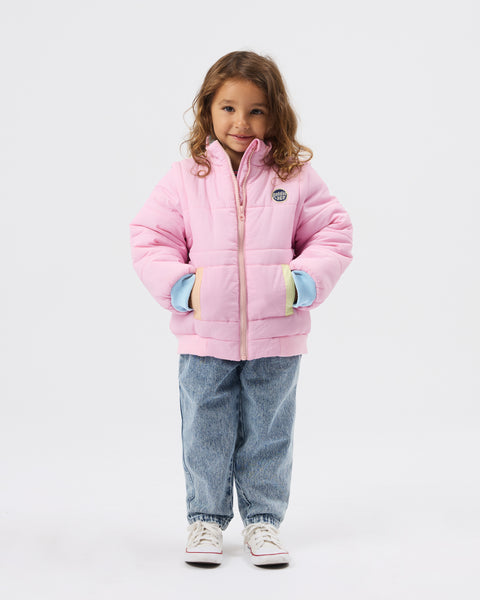 Goldie & Ace - Stevie Sunrise Parka Jacket / Vest Pastel