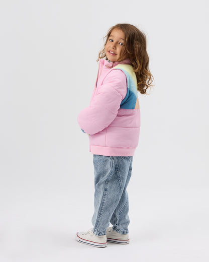 Goldie & Ace - Stevie Sunrise Parka Jacket / Vest Pastel