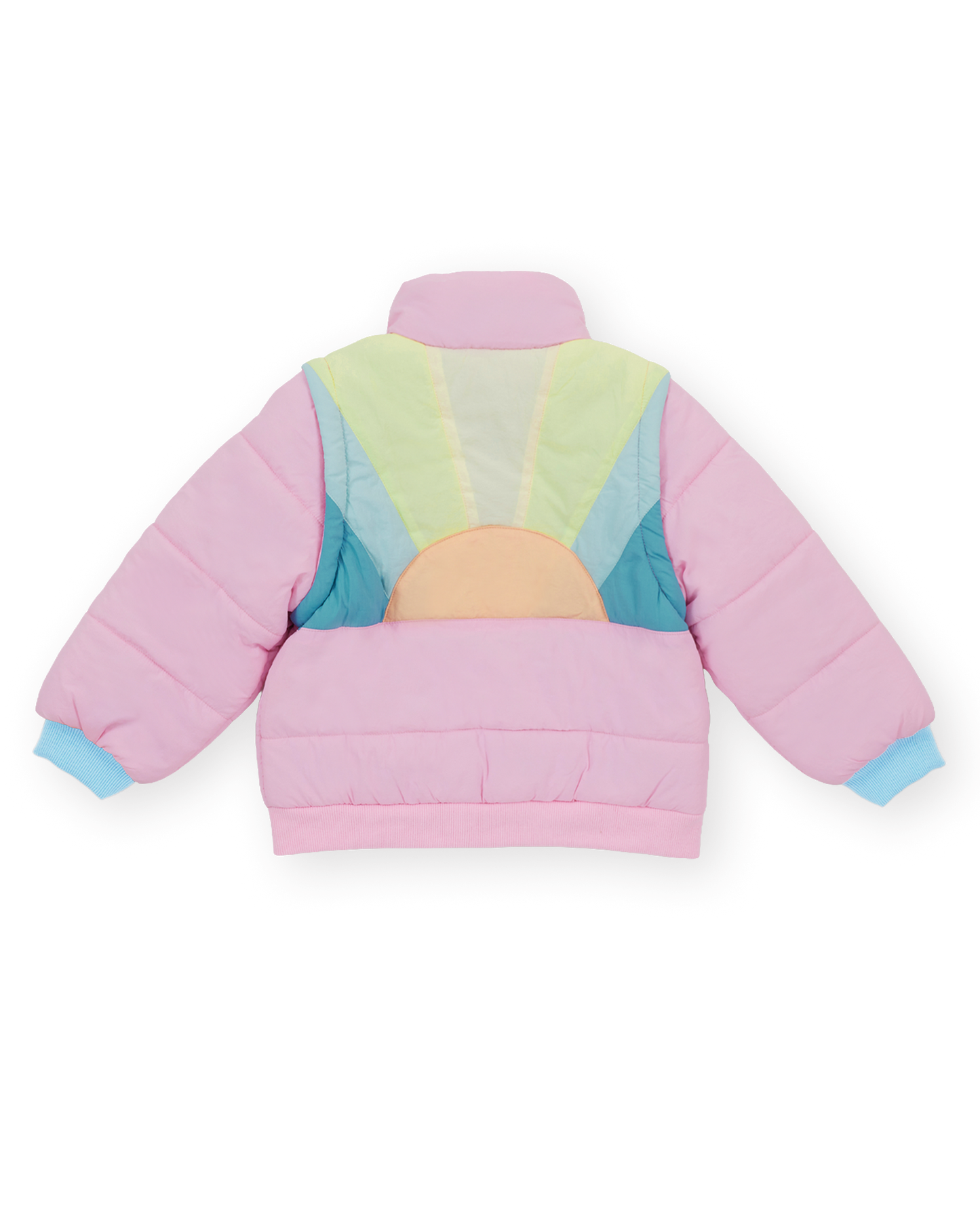 Goldie & Ace - Stevie Sunrise Parka Jacket / Vest Pastel