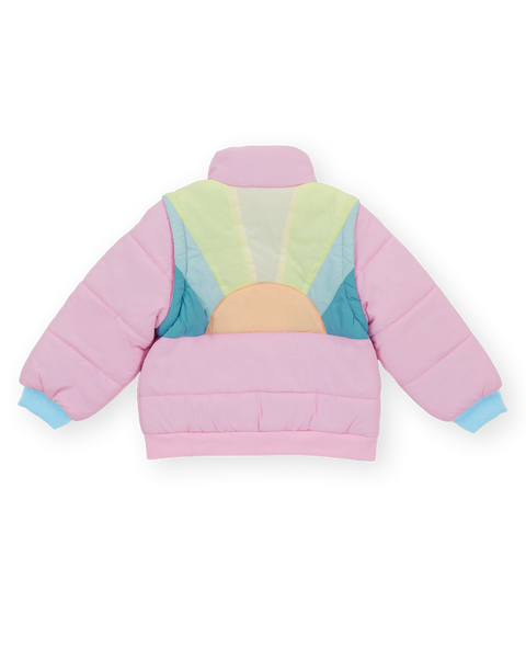 Goldie & Ace - Stevie Sunrise Parka Jacket / Vest Pastel