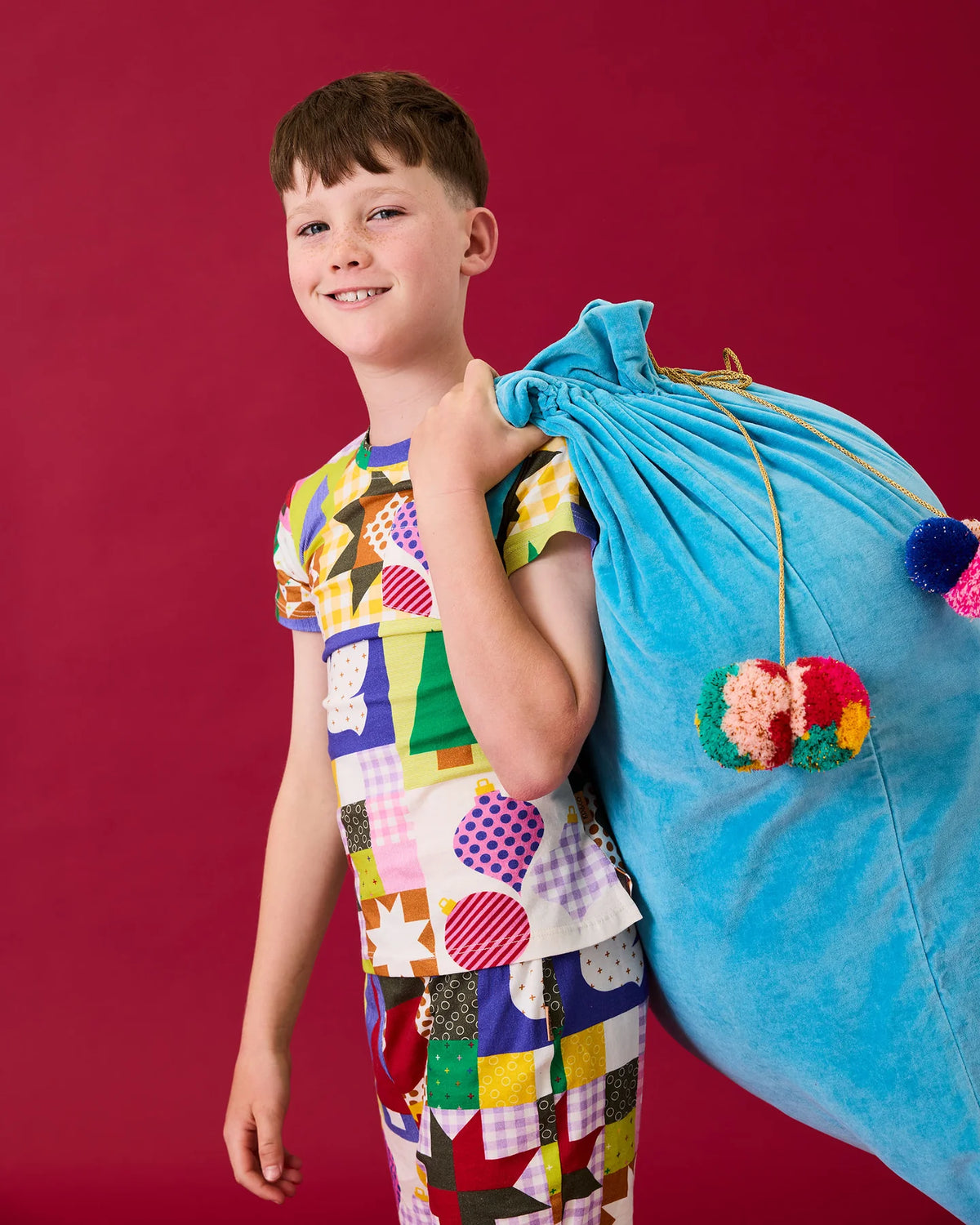 Kip & Co - Velvet Santa Sack