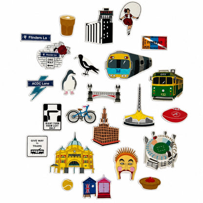 Make Me Iconic - Stickers / Iconic Melbourne Icons