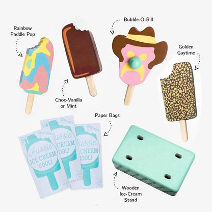 Make Me Iconic - Wooden Toy / Iconic Australian Ice Creams