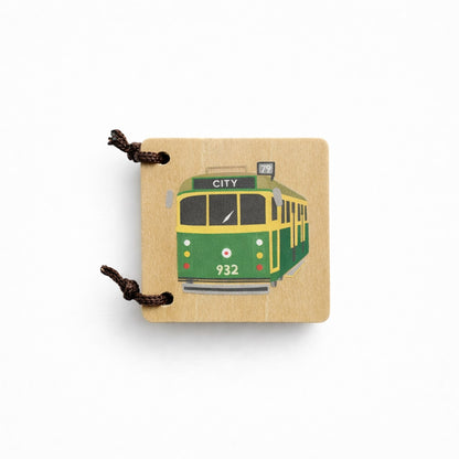 Make Me Iconic - Wooden Toy - Loose Change Mini Book / Melbourne