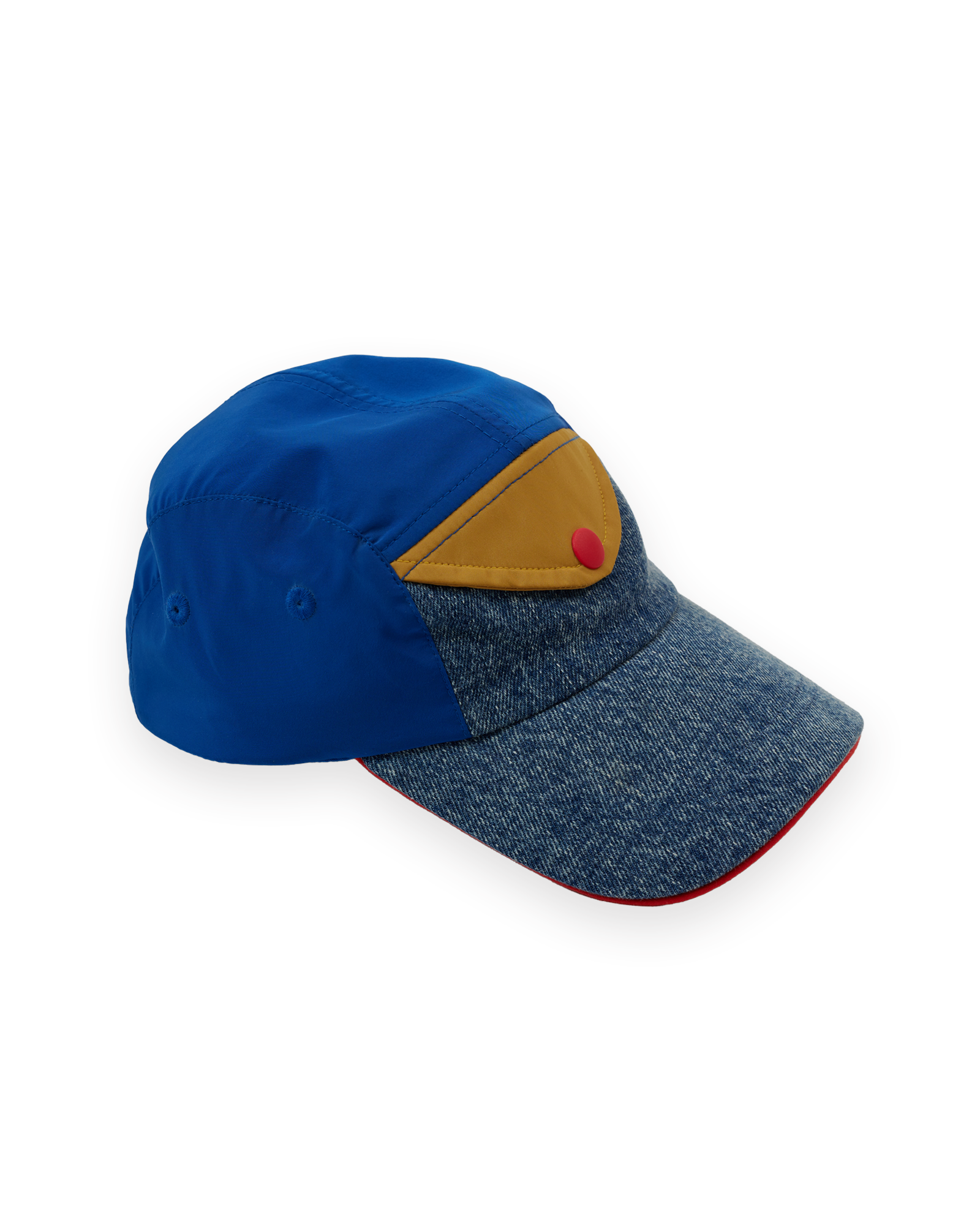 Goldie & Ace - Denim Cap / Colour Block Vintage