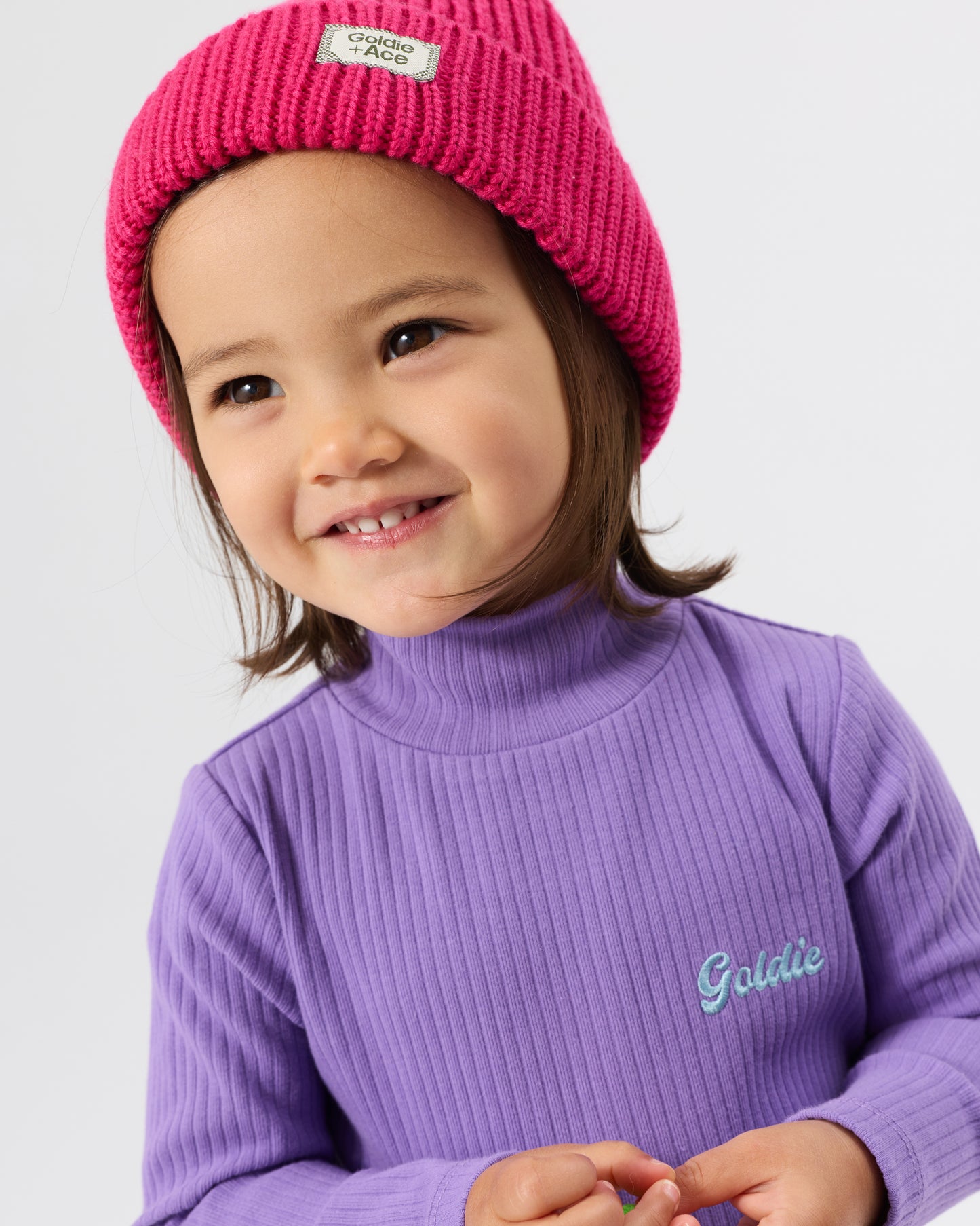 Goldie & Ace - Wool Beanie / Pink