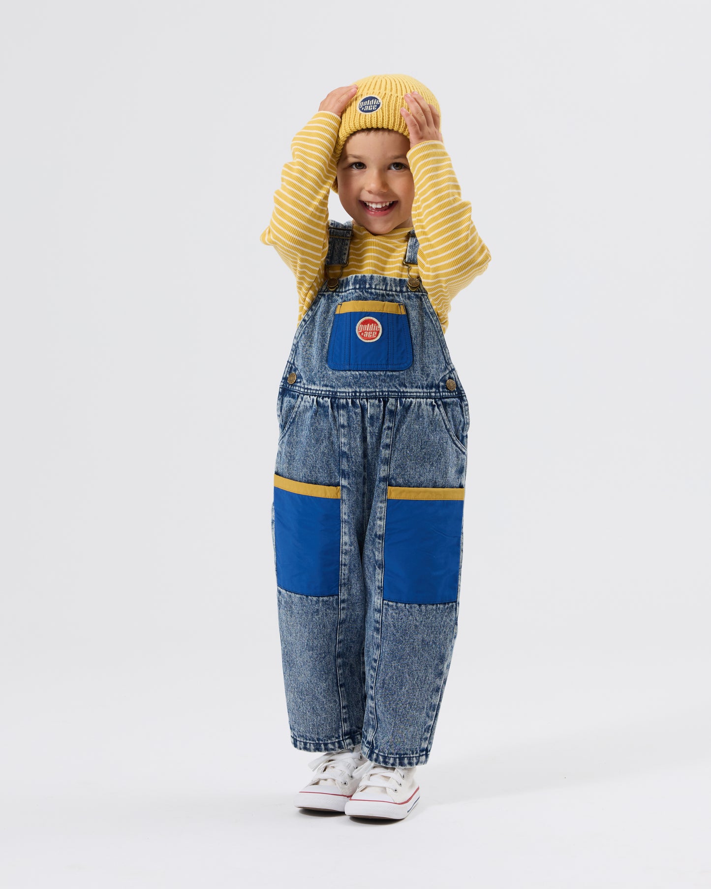 Goldie & Ace - Essential Stripe Rib Top / Yellow