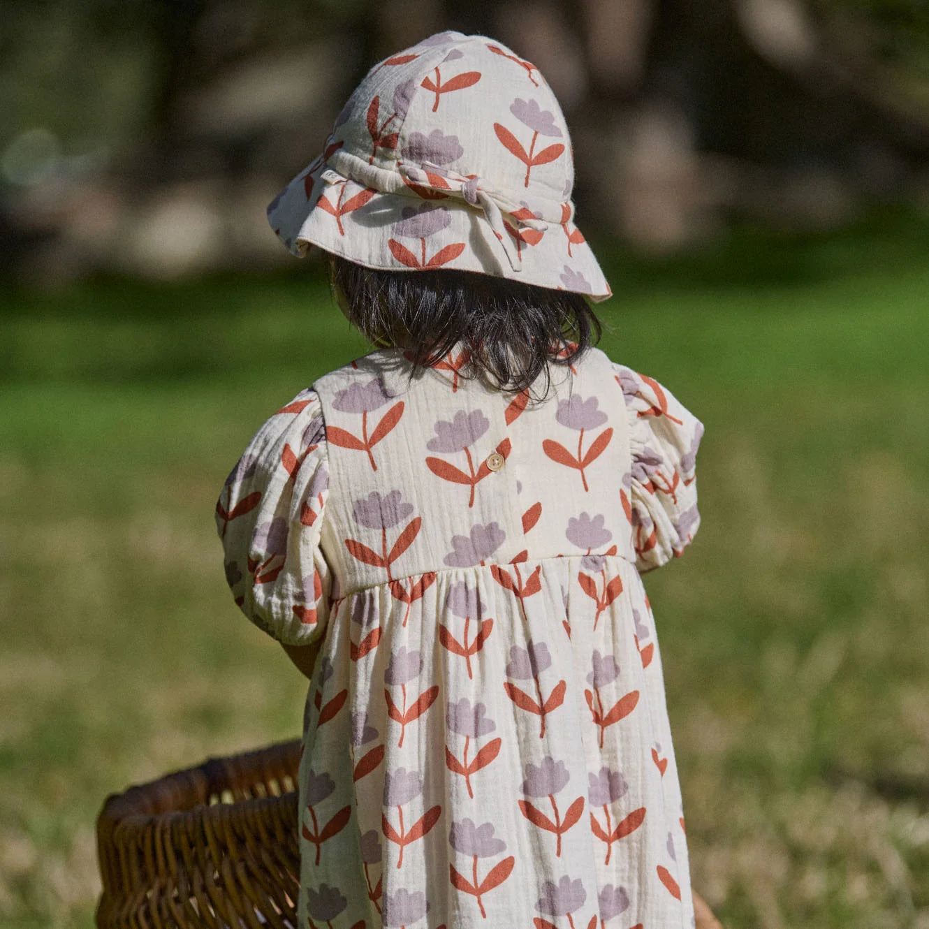 Nature Baby - Albertine Dress Muslin / Fleurette Print
