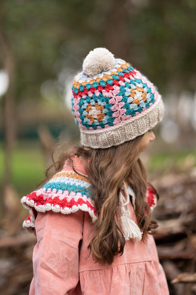 Acorn-Woodstock Beanie/ Oatmeal