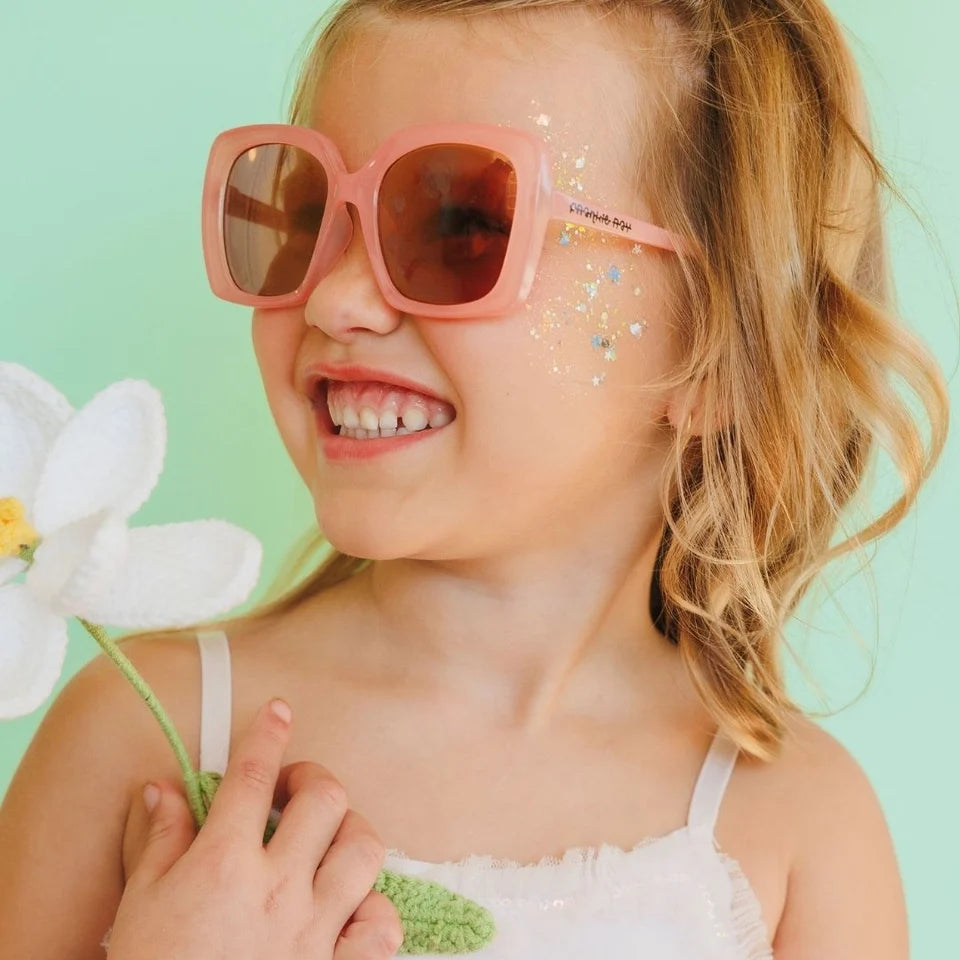 Frankie Ray Sunglasses - Bella / Milky Peach (3Y+)