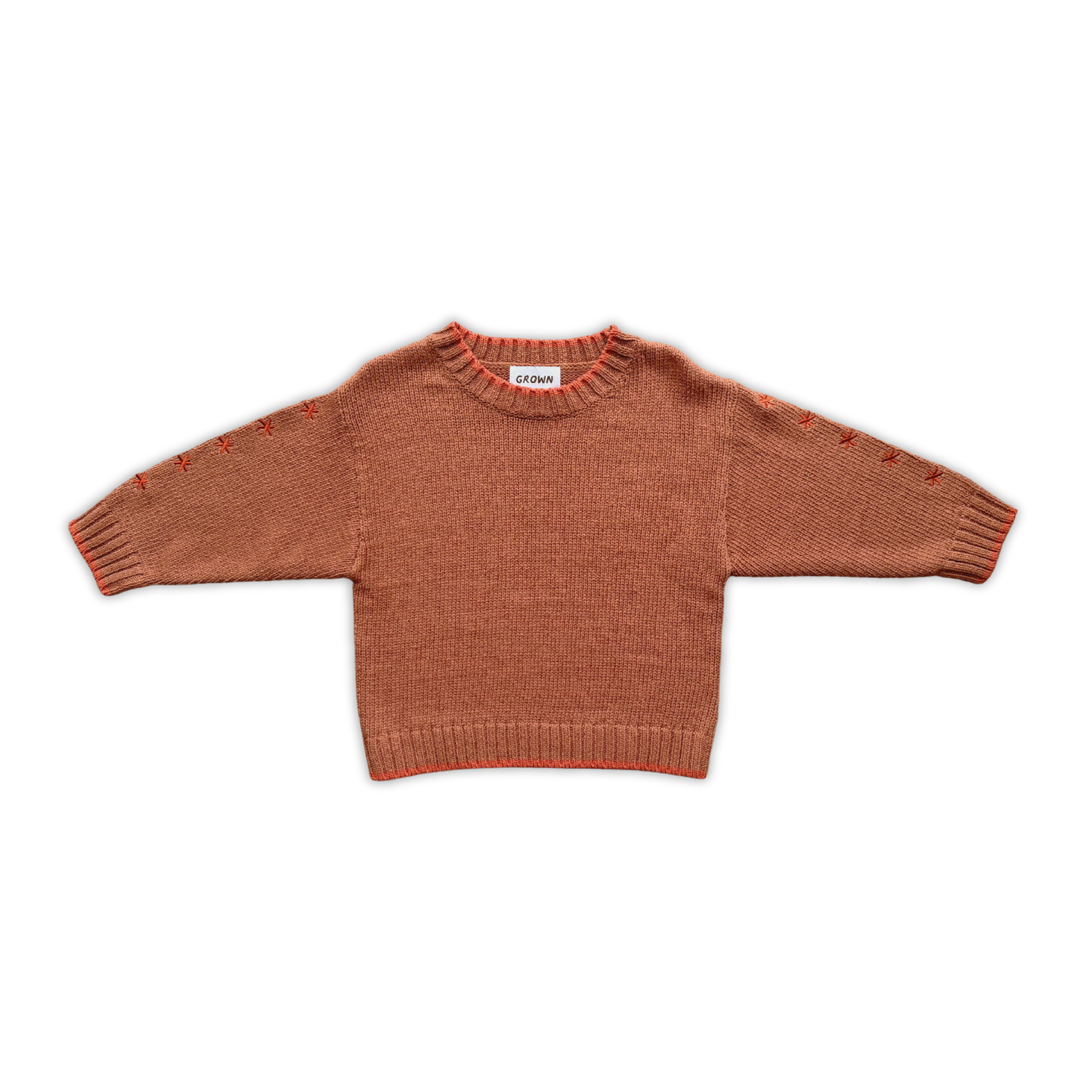 Grown Clothing - Organic Starlight Knit Pull Over / Earth