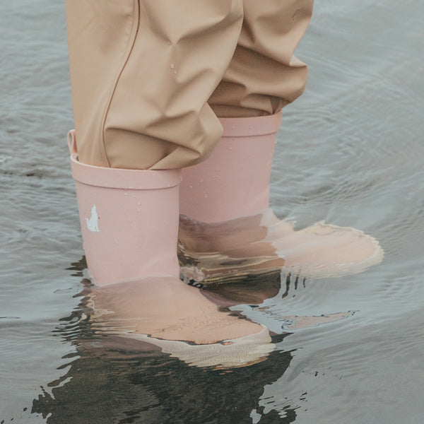 Cry Wolf- Rain Boots/Dusty Pink