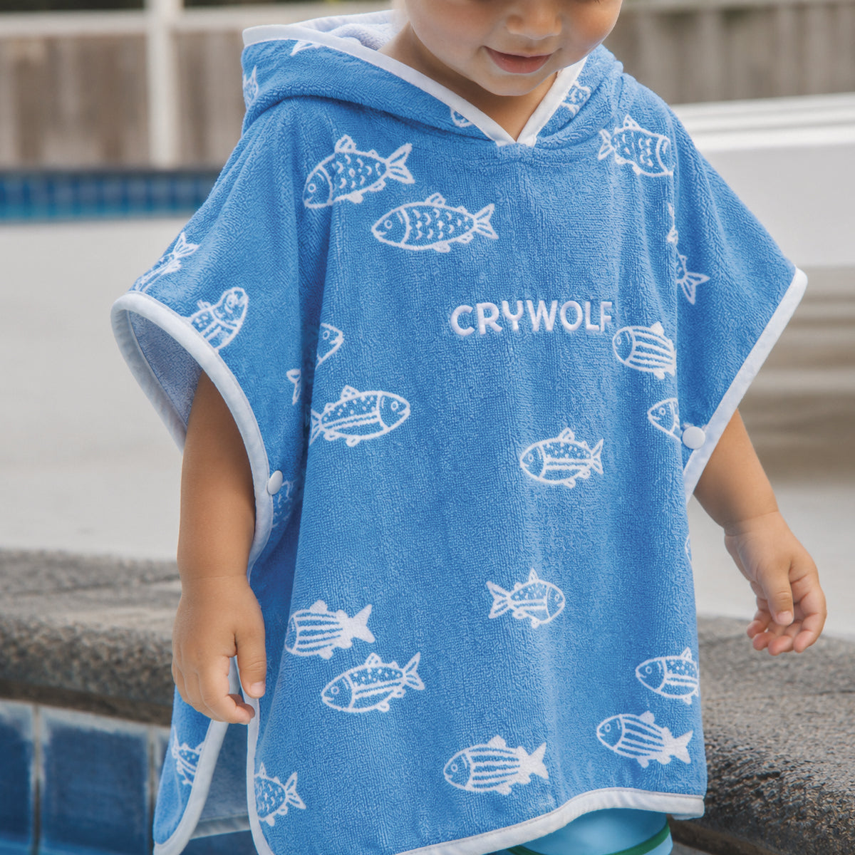 Cry Wolf - Baby Hooded Towel / Fish School