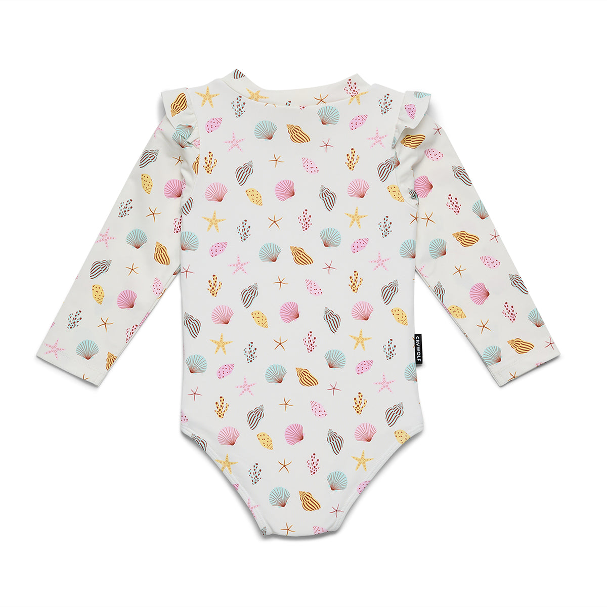 Cry Wolf - Baby Long Sleeve Swimsuit / Little Shell