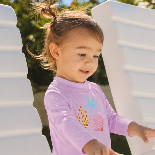 Cry Wolf - Baby Rash Vest / Sugar Shell