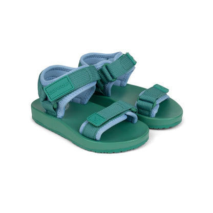 Cry Wolf - Beach Sandal / Sea Green