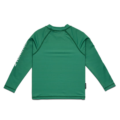 Cry Wolf - Long Sleeve Rash Vest / Sea Green