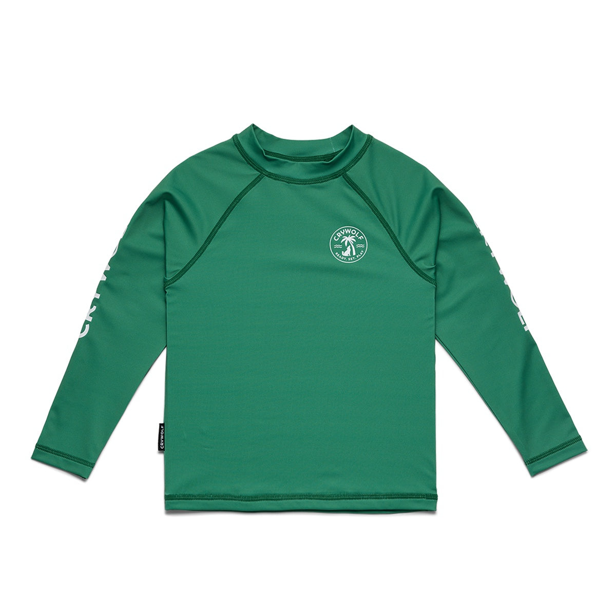 Cry Wolf - Long Sleeve Rash Vest / Sea Green