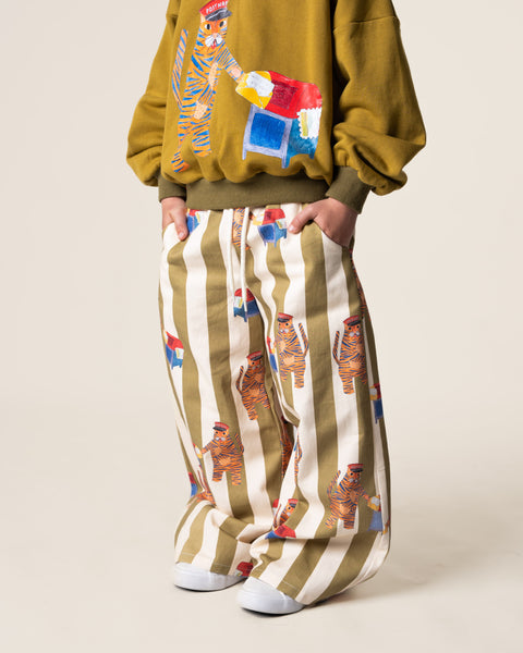 Das Ist Maurice - Wide Leg Pants / Tiger The Postie