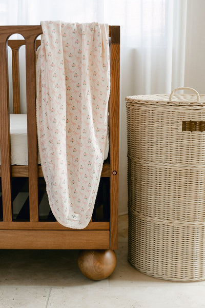 Myla Jane - Élodie Pointelle Blanket