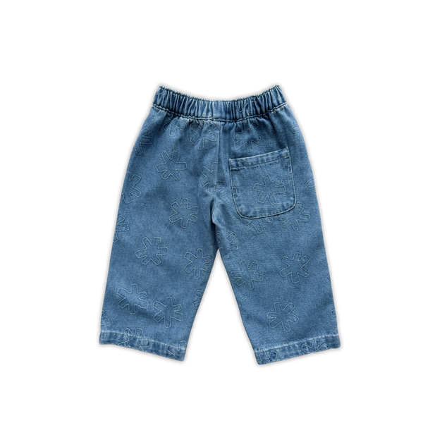 Grown Clothing - Organic Starlight Embroidery Denim Pant