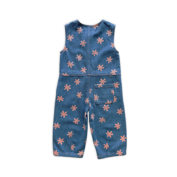 Grown Clothing - Organic Starlight Embroidery Denim Jumpsuit
